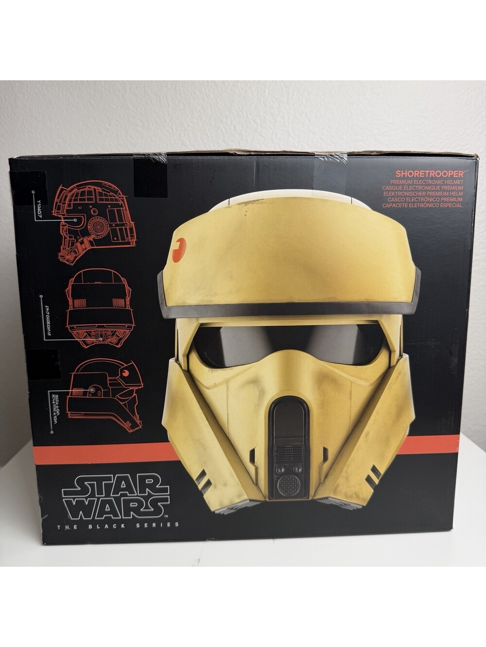 Star Wars the Black Series Shoretrooper Electronic Helmet Replica